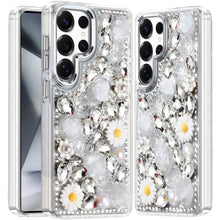 Samsung Galaxy S24 Ultra Case Full 3D Bling Plastic Rhinestone Jewel Cover