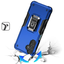 For Samsung A16 5G Case Grip Design Magnetic Ring Stand Cover + Tempered Glass