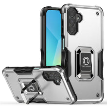 For Samsung A16 5G Case Grip Design Magnetic Ring Stand Cover + Tempered Glass