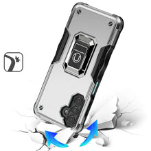 For Samsung A16 5G Case Grip Design Magnetic Ring Stand Cover + Tempered Glass