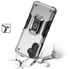 For Samsung A15 5G Case Grip Design Magnetic Ring Stand Cover + Tempered Glass