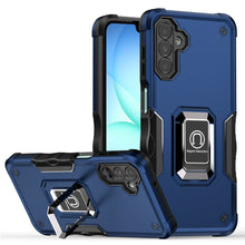 For Samsung A17 5G Case Grip Design Magnetic Ring Stand Cover + Tempered Glass