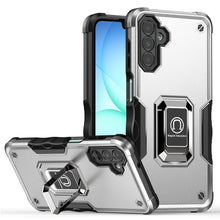 For Samsung A17 5G Case Grip Design Magnetic Ring Stand Cover + Tempered Glass
