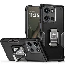 For Motorola Edge 2025 Case Grip Design Magnetic Ring Stand Protective Cover