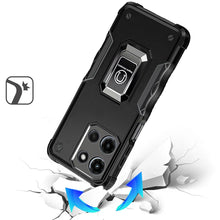 For Motorola Edge 2025 Case Grip Design Magnetic Ring Stand Protective Cover