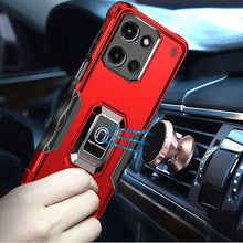 For Motorola Edge 2025 Case Grip Design Magnetic Ring Stand Protective Cover