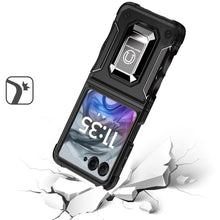 For Motorola Razr 2025/2024 Case Grip Design Magnetic RingStand Phone Cover