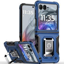 For Motorola Razr 2025/2024 Case Grip Design Magnetic RingStand Phone Cover