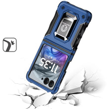 For Motorola Razr 2025/2024 Case Grip Design Magnetic RingStand Phone Cover