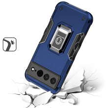 For Google Pixel 7 PRO (Triple Camera) Case Grip Design Magnetic RingStand Cover