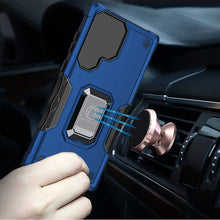 For Samsung Galaxy S24+ Plus Case Grip Design Magnetic Ring Stand Phone Cover