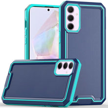 For Samsung A36 Case Rugged Strong Fused Hybrid Phone Cover + Tempered Glass