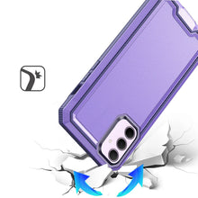 For Samsung A36 Case Rugged Strong Fused Hybrid Phone Cover + Tempered Glass