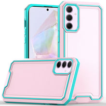 For Samsung A36 Case Rugged Strong Fused Hybrid Phone Cover + Tempered Glass