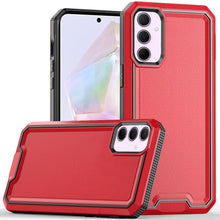 For Samsung A36 Case Rugged Strong Fused Hybrid Phone Cover + Tempered Glass