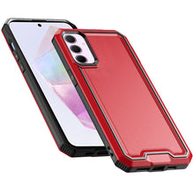 For Samsung A36 Case Rugged Strong Fused Hybrid Phone Cover + Tempered Glass