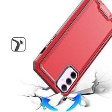 For Samsung A36 Case Rugged Strong Fused Hybrid Phone Cover + Tempered Glass
