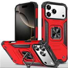 For iPhone 17 Pro Max Case Magnetic Kickstand Shockproof Cover + Tempered Glass