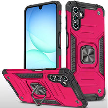 For Samsung A17 5G Case Magnetic Kickstand Shockproof Cover + Tempered Glass