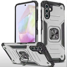 For Samsung A36/A56 Case Robust Magnetic Stand Shockproof Cover + Tempered Glass