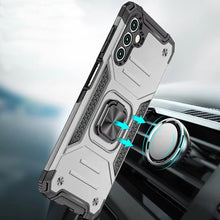 For Samsung A36/A56 Case Robust Magnetic Stand Shockproof Cover + Tempered Glass