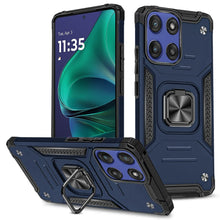 For Moto G Stylus 2025 Case Magnetic Kickstand Shockproof Hybrid +Tempered Glass