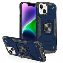 For iPhone 13/14 Case Robust Magnetic Kickstand Shockproof Cover +Tempered Glass