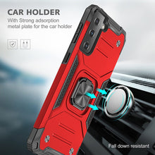 For Samsung S21 6.3" Case Robust Magnetic Kickstand Shockproof Hybrid Cover
