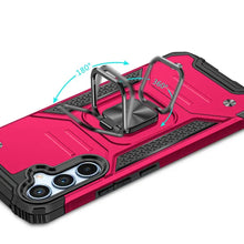 For Samsung S25 FE Case Magnetic Kickstand Shockproof Cover + Tempered Glass