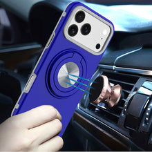 For iPhone 17 PRO Case Solid Rugged Shockproof with 360 Stand + Tempered Glass