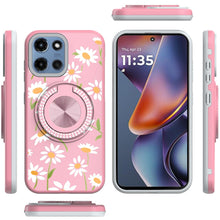 For Moto G 2025/2026/G Play 2026 Case Design w/ 360 Bling Stand + Tempered Glass