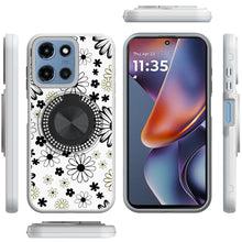 For Moto G 2025/2026/G Play 2026 Case Design w/ 360 Bling Stand + Tempered Glass