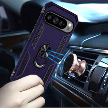 For Google Pixel 10 Pro XL Case Ring Holder Magnetic Kickstand + Tempered Glass