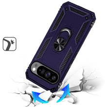 For Google Pixel 10 Pro XL Case Ring Holder Magnetic Kickstand + Tempered Glass