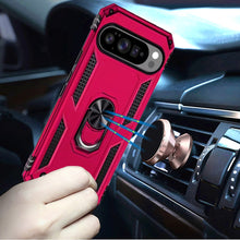 For Google Pixel 10 Pro XL Case Ring Holder Magnetic Kickstand + Tempered Glass