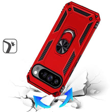 For Google Pixel 10 Pro XL Case Ring Holder Magnetic Kickstand + Tempered Glass