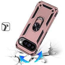 For Google Pixel 10 Pro XL Case Ring Holder Magnetic Kickstand + Tempered Glass