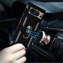 For Google Pixel 8 PRO 5G Case Ring Holder Magnetic Kickstand Hybrid Phone Cover