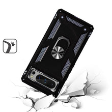 For Google Pixel 8 PRO 5G Case Ring Holder Magnetic Kickstand Hybrid Phone Cover