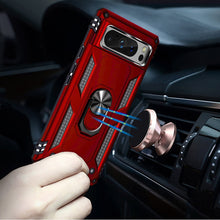 For Google Pixel 8 PRO 5G Case Ring Holder Magnetic Kickstand Hybrid Phone Cover