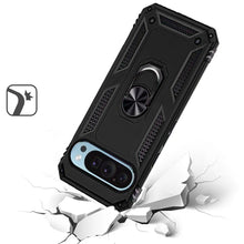 For Google Pixel 9 Pro XL 6.8 inch Case Ring Magnetic Kickstand Hybrid Cover