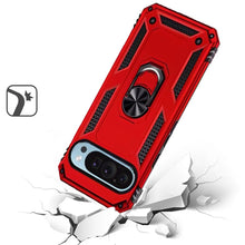 For Google Pixel 9 Pro XL 6.8 inch Case Ring Magnetic Kickstand Hybrid Cover