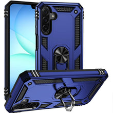 For Samsung A17 5G Case Ring Holder Phone Cover with Kickstand + Tempered Glass