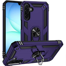 For Samsung A17 5G Case Ring Holder Phone Cover with Kickstand + Tempered Glass