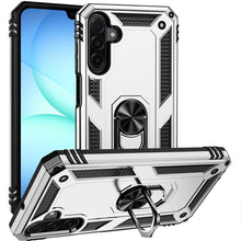For Samsung A17 5G Case Ring Holder Phone Cover with Kickstand + Tempered Glass