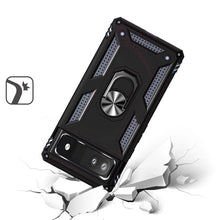 For Google Pixel 7A Case Ring Magnetic Kickstand Protective Hybrid Phone Cover