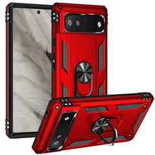 For Google Pixel 7A Case Ring Magnetic Kickstand Protective Hybrid Phone Cover