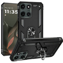 For Motorola Edge 2025 Case Ring Magnetic Kickstand Protective Phone Cover