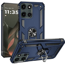 For Motorola Edge 2025 Case Ring Magnetic Kickstand Protective Phone Cover