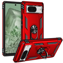 For Google Pixel 8A Case Ring Holder Magnetic Kickstand Hybrid Phone Cover